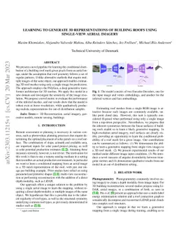 Learning to Generate 3D Representations of Building Roofs Using
  Single-View Aerial Imagery