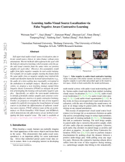 Learning Audio-Visual Source Localization via False Negative Aware
  Contrastive Learning