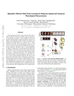 BigSmall: Efficient Multi-Task Learning for Disparate Spatial and
  Temporal Physiological Measurements