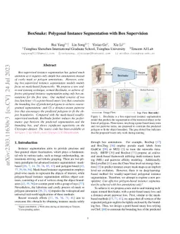 BoxSnake: Polygonal Instance Segmentation with Box Supervision
