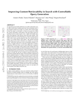 Improving Content Retrievability in Search with Controllable Query
  Generation