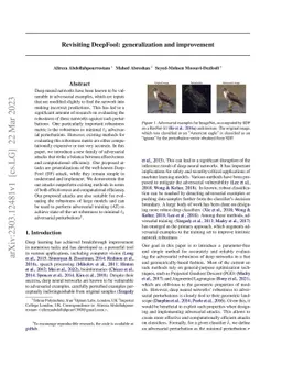 Revisiting DeepFool: generalization and improvement