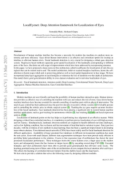 LocalEyenet: Deep Attention framework for Localization of Eyes