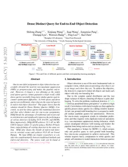 Dense Distinct Query for End-to-End Object Detection