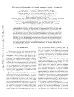 The power and limitations of learning quantum dynamics incoherently