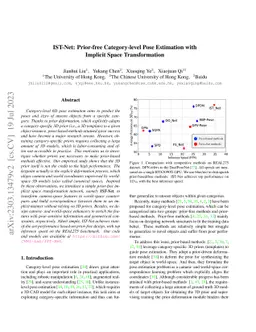 IST-Net: Prior-free Category-level Pose Estimation with Implicit Space
  Transformation
