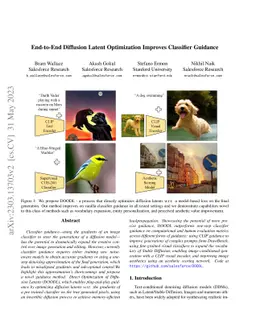 End-to-End Diffusion Latent Optimization Improves Classifier Guidance