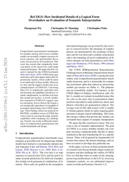 ReCOGS: How Incidental Details of a Logical Form Overshadow an
  Evaluation of Semantic Interpretation