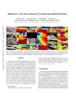 ARKitTrack: A New Diverse Dataset for Tracking Using Mobile RGB-D Data