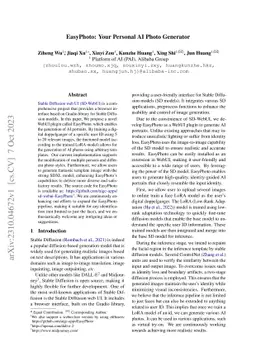 EasyPhoto: Your Smart AI Photo Generator