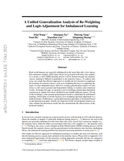 A Unified Perspective for Loss-Oriented Imbalanced Learning via Localization