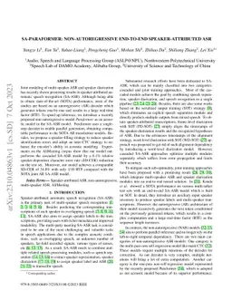 SA-Paraformer: Non-autoregressive End-to-End Speaker-Attributed ASR