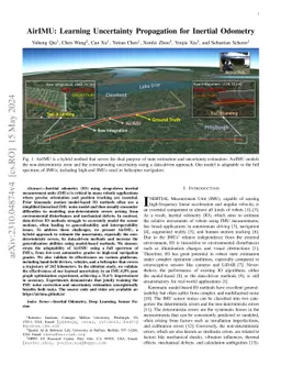 AirIMU: Learning Uncertainty Propagation for Inertial Odometry