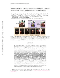InstructDET: Diversifying Referring Object Detection with Generalized
  Instructions