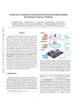 SocialCircle: Learning the Angle-based Social Interaction Representation
  for Pedestrian Trajectory Prediction