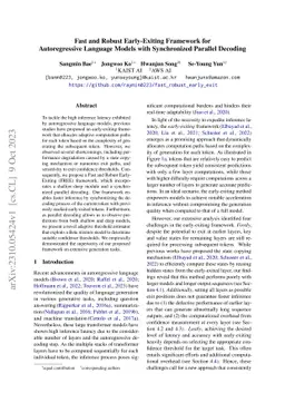 Fast and Robust Early-Exiting Framework for Autoregressive Language
  Models with Synchronized Parallel Decoding
