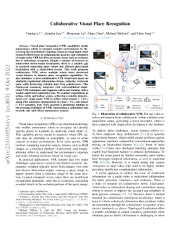 Collaborative Visual Place Recognition