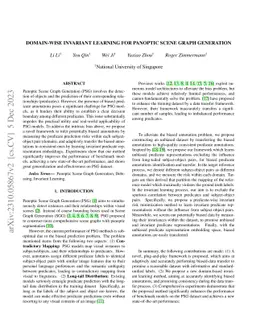 Domain-wise Invariant Learning for Panoptic Scene Graph Generation