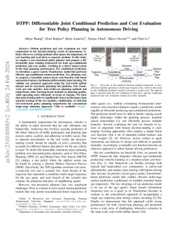DTPP: Differentiable Joint Conditional Prediction and Cost Evaluation
  for Tree Policy Planning in Autonomous Driving