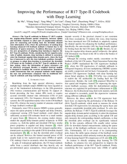 Improving the Performance of R17 Type-II Codebook with Deep Learning