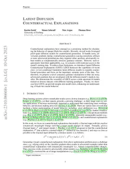 Latent Diffusion Counterfactual Explanations