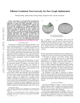 Efficient Graduated Non-Convexity for Pose Graph Optimization