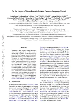 On the Impact of Cross-Domain Data on German Language Models