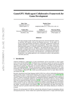 GameGPT: Multi-agent Collaborative Framework for Game Development