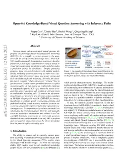 Open-Set Knowledge-Based Visual Question Answering with Inference Paths