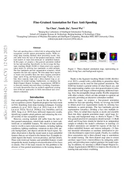 Fine-Grained Annotation for Face Anti-Spoofing