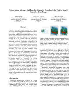 SegLoc: Visual Self-supervised Learning Scheme for Dense Prediction
  Tasks of Security Inspection X-ray Images
