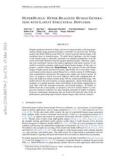 HyperHuman: Hyper-Realistic Human Generation with Latent Structural
  Diffusion