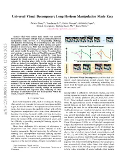 Universal Visual Decomposer: Long-Horizon Manipulation Made Easy
