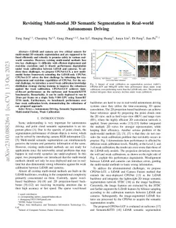Revisiting Multi-modal 3D Semantic Segmentation in Real-world Autonomous
  Driving