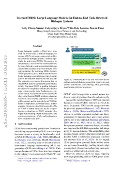 InstructTODS: Large Language Models for End-to-End Task-Oriented
  Dialogue Systems