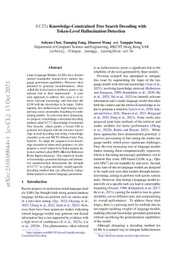 KCTS: Knowledge-Constrained Tree Search Decoding with Token-Level
  Hallucination Detection