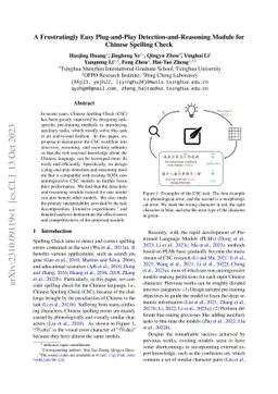 A Frustratingly Easy Plug-and-Play Detection-and-Reasoning Module for
  Chinese Spelling Check