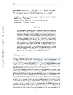 Towards More Accurate Diffusion Model Acceleration with A Timestep Tuner
