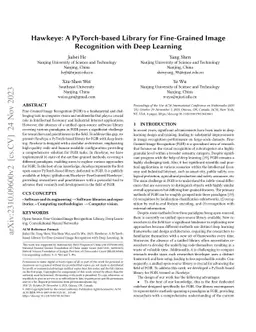 Hawkeye: A PyTorch-based Library for Fine-Grained Image Recognition with
  Deep Learning