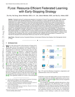 FLrce: Resource-Efficient Federated Learning with Early-Stopping
  Strategy