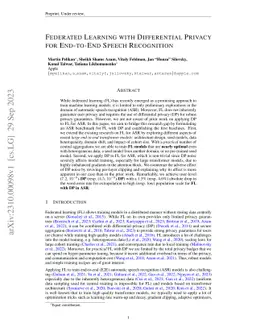 Enabling Differentially Private Federated Learning for Speech Recognition: Benchmarks, Adaptive Optimizers and Gradient Clipping