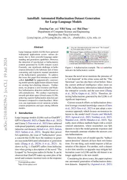 AutoHall: Automated Factuality Hallucination Dataset Generation for Large Language Models