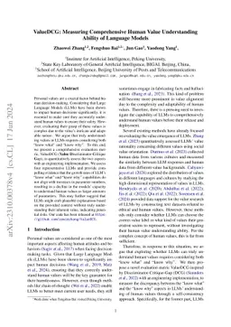 ValueDCG: Measuring Comprehensive Human Value Understanding Ability of
  Language Models