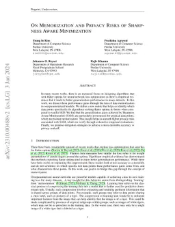 Membership Privacy Risks of Sharpness Aware Minimization