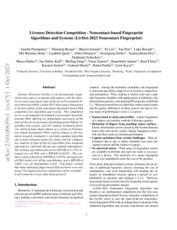 Liveness Detection Competition -- Noncontact-based Fingerprint
  Algorithms and Systems (LivDet-2023 Noncontact Fingerprint)