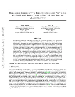 Balancing Efficiency vs. Effectiveness and Providing Missing Label
  Robustness in Multi-Label Stream Classification
