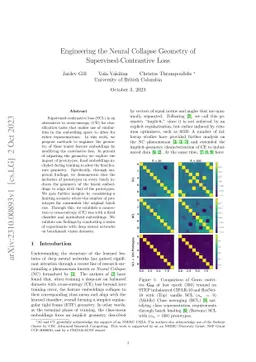 Engineering the Neural Collapse Geometry of Supervised-Contrastive Loss