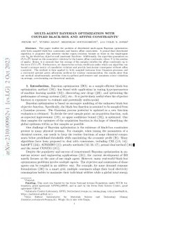 Multi-Agent Bayesian Optimization with Coupled Black-Box and Affine
  Constraints