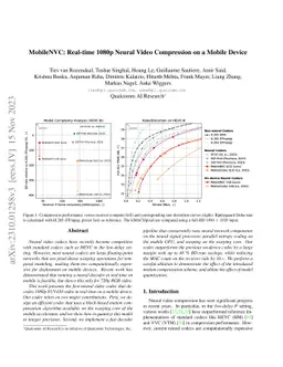 MobileNVC: Real-time 1080p Neural Video Compression on a Mobile Device