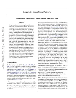 Cooperative Graph Neural Networks
